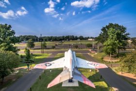 Drone photo from veterans park Hamilton nj